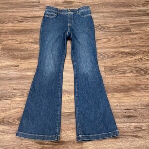 SPANXshape™ EveryWear Women's‎ Flare Jeans in Vintage Indigo Size Large